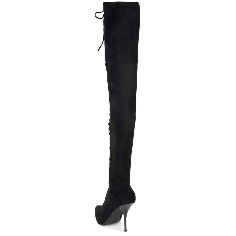 Jeffrey Campbell Burned Lace Up Boot Size 5.5 New